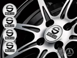 Sparco Domed Stickers Custom Galactic Racing Prism
